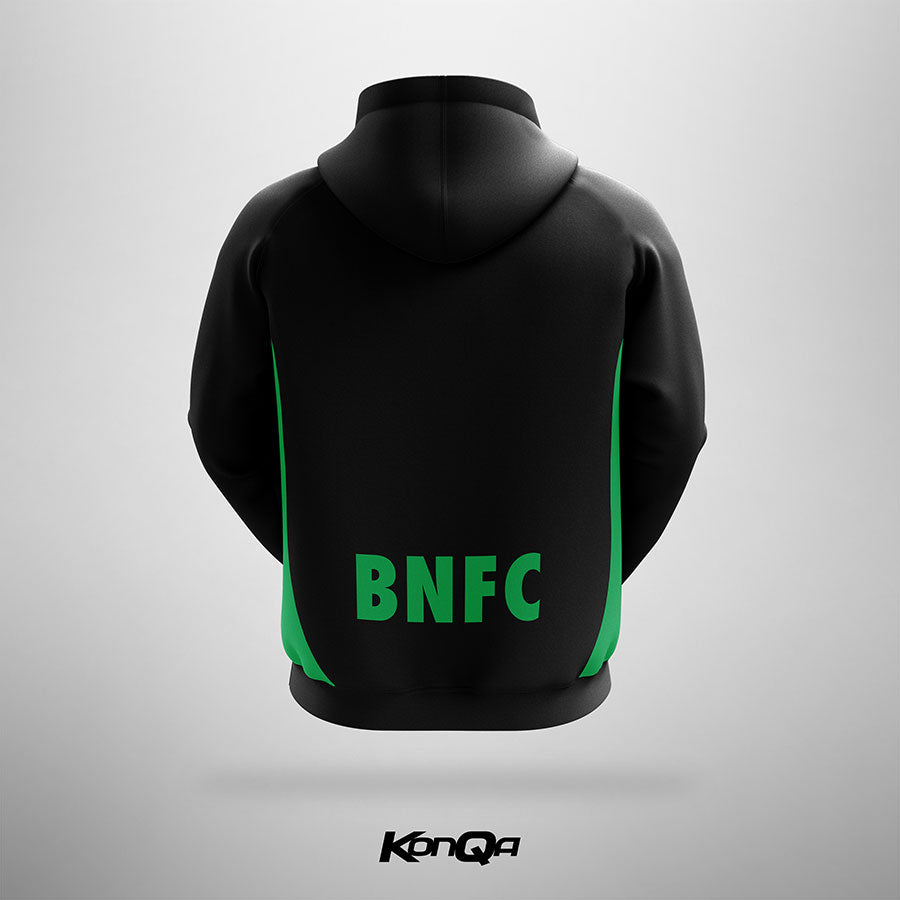 Blackburn Newhope Black and Emerald Hoodie