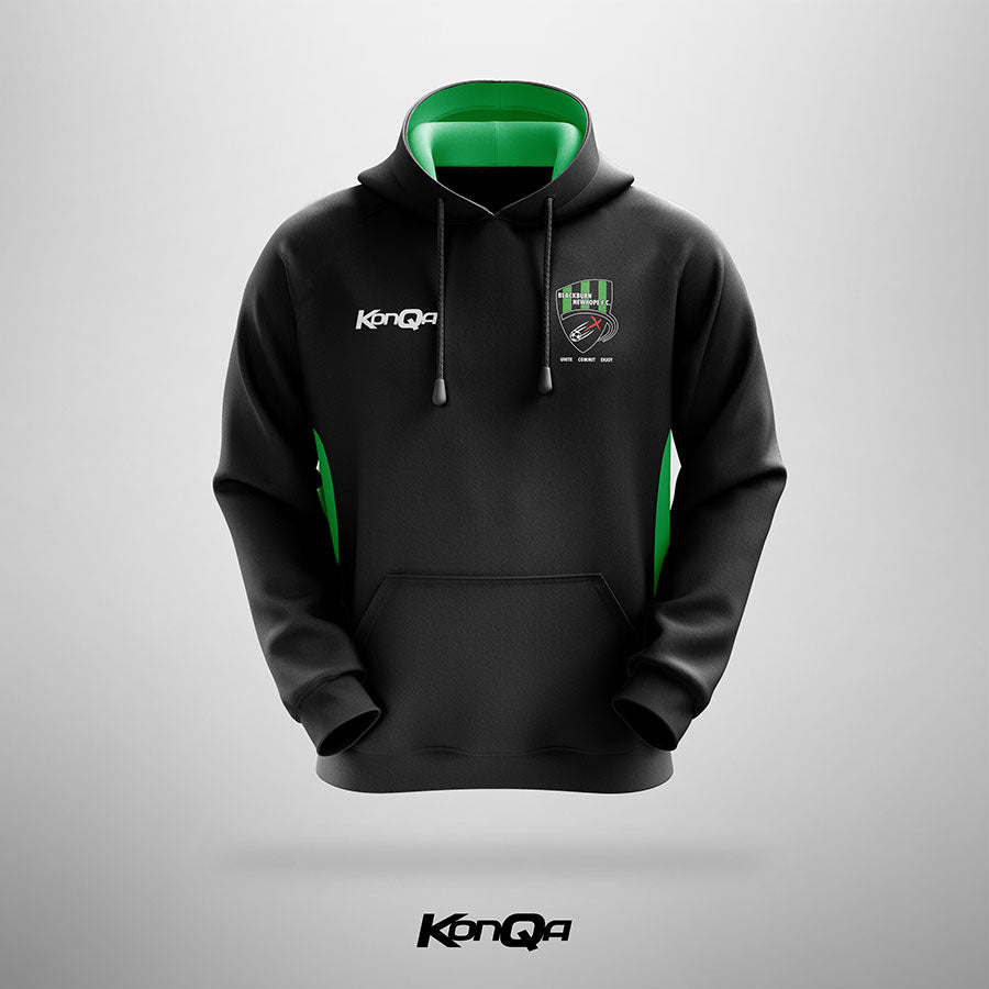 Blackburn Newhope Black and Emerald Hoodie