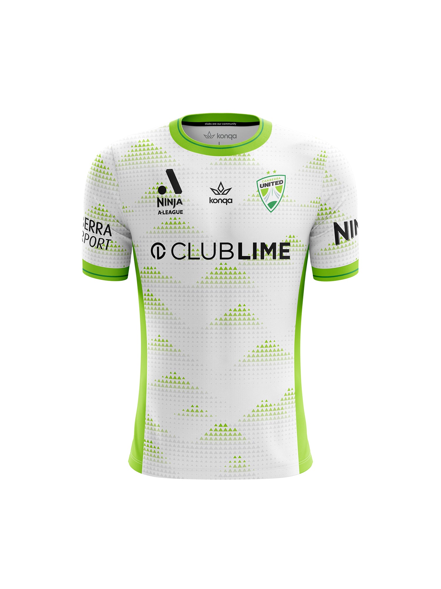 Canberra United Away Jersey Unisex Fit